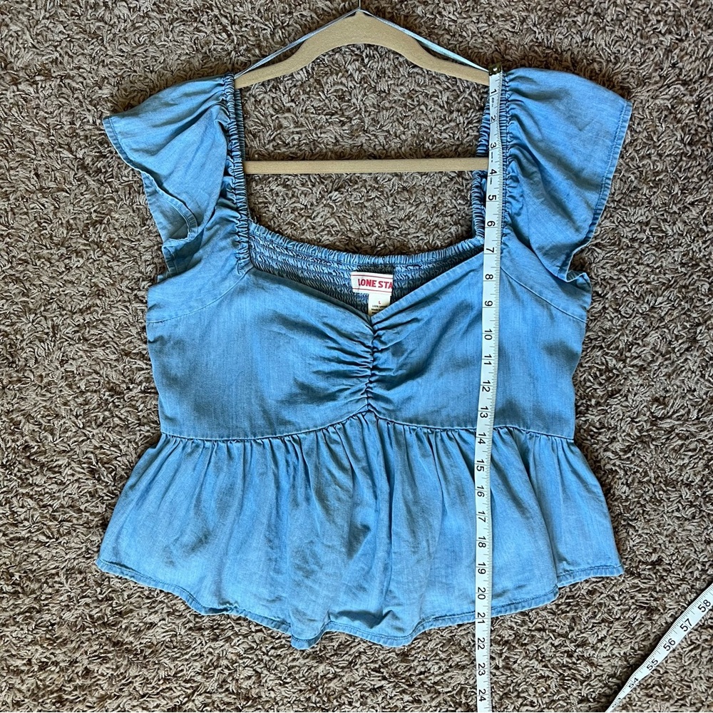 Denim festival top - Picture 6 of 7